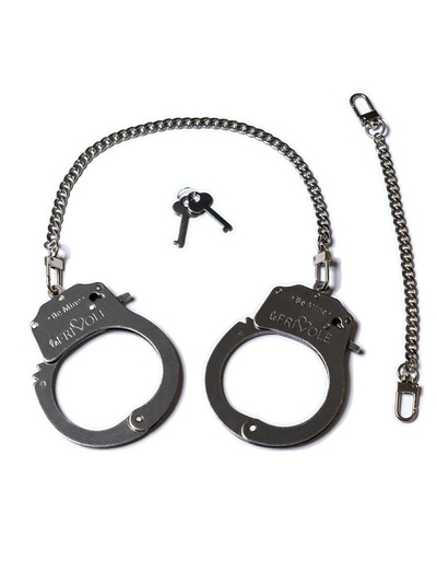 LE FRIVOLE Be Mine - Эксклюзивные наручники со сменными цепями (серебристый) 