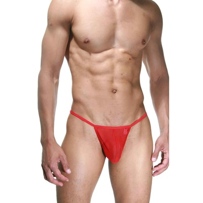 La Blinque Sexy String underwear - мужские стринги с декором, L/XL (красный) 