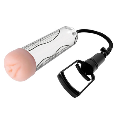 Baile - Вакуумная помпа со вставкой в виде вагины, 25 см (прозрачный) 