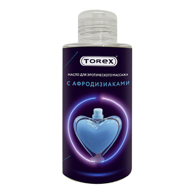 TOREX - Интимное масло массажное с афродизиаками, 150 мл Torex, Россия (Голубой) 