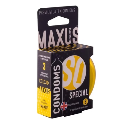 Презервативы MAXUS Special №3 