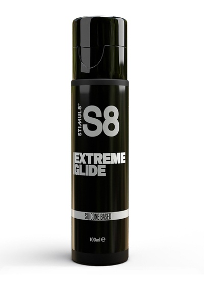 S8 Silicon Extreme Glide - Лубрикант, 100 мл Stimul8 (Черный) 