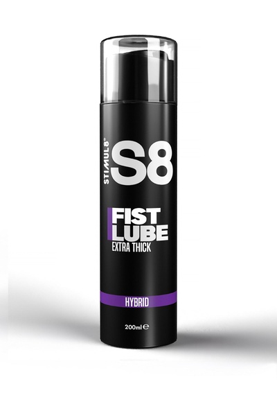 S8 Hybrid Fist Lube - Гибридный лубрикант-желе, 200 мл Stimul8 (Черный) 