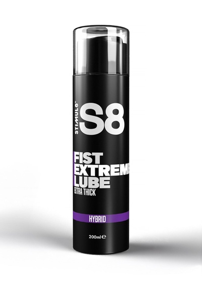 S8 Hybr Extreme Fist Lube - Лубрикант, 200 мл Stimul8 (Черный) 