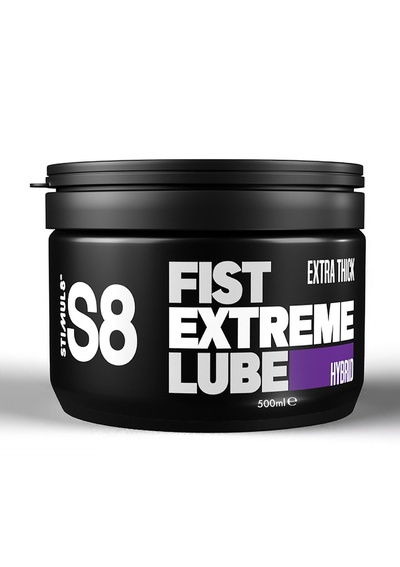 S8 Hybr Extreme Fist Lube - Лубрикант, 500 мл Stimul8 (Черный) 