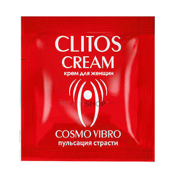 Крем возбуждающий Clitos Cream для женщин, 1,5 мл Биоритм (Белый) 