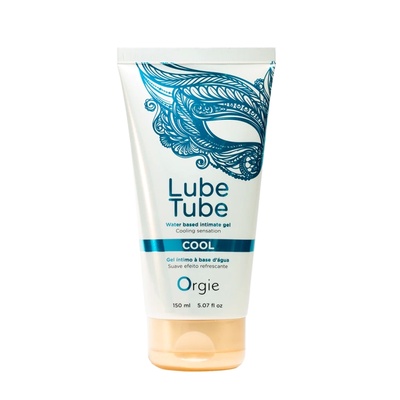 Orgie Lube Tube Cool - Интимный гель с охлаждающим эффектом, 150 мл (Прозрачный) 