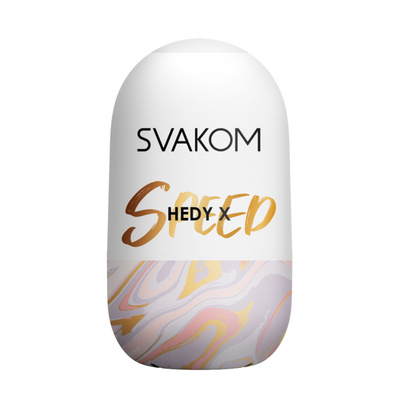 Мастурбатор в форме яйца Hedy X Speed, 1шт Svakom (Белый) 