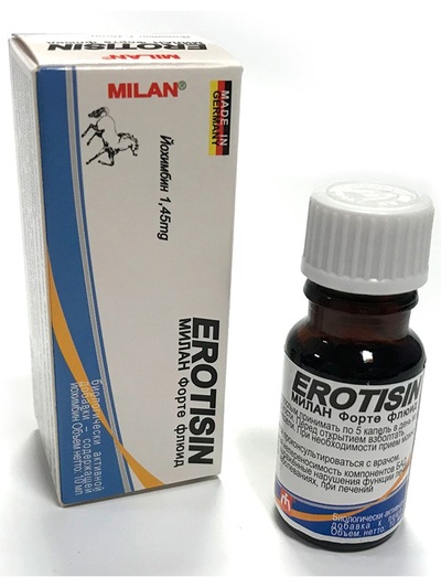 Биологически активная добавка к пище Erotisin Forte fluid – 10 мл Milan 