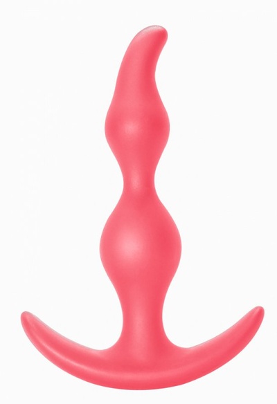 Анальная пробка Bent Anal Plug Pink 5002-01lola Lola Toys (Розовый) 