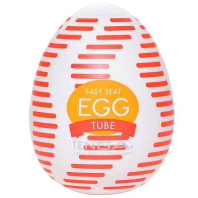Мастурбатор в форме яйца Wonder Tube от Tenga (Красный) 