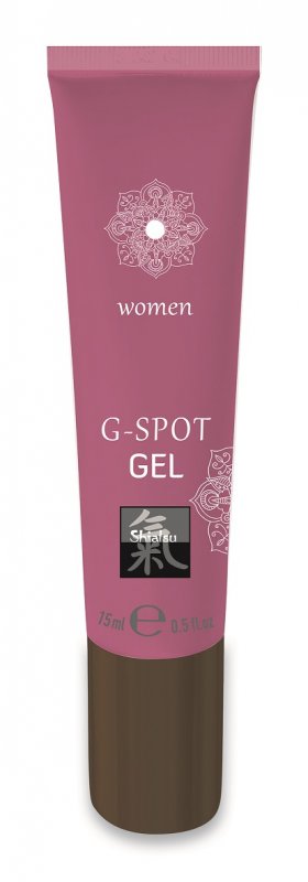 Ухаживающий гель для женской интимной зоны Shiatsu G-SPOT GEL women 15 мл. Hot Products Ltd. 