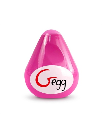 Gvibe Gegg Pink - яйцо-мастурбатор, 6.5х5 см. Gvibe (ex. FunToys) (Розовый) 
