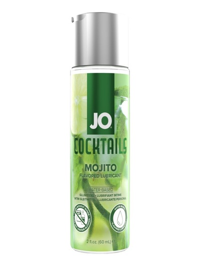 Вкусовой лубрикант со вкусом моо JO H2O MOJITO Flavored lubricant 60 мл. JO system 