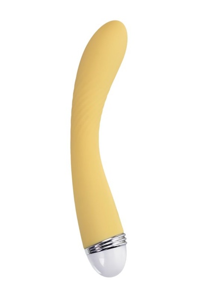 Жёлтый вибратор Flovetta by Toyfa Calla. 22 см, 10 режимов вибрации (Желтый) 