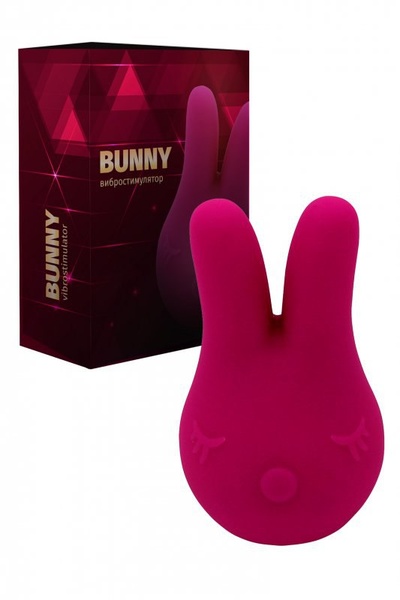 Оригинальный клиторальный вибростимулятор Bunny – розовый RestArt 