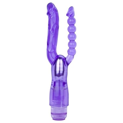 Анально-вагинальный вибратор Me You Us Extreme Dual Vibrator Purple ABS Holdings (Фиолетовый) 