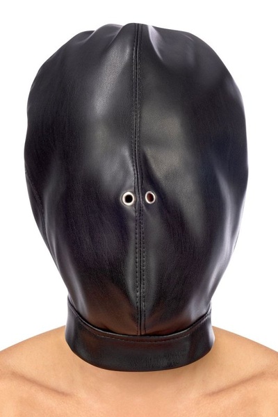 БДСМ-маска на лицо Fetish Tentation, черная Concorde (Черный) 