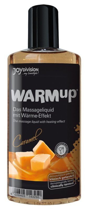 Съедобное разогревающее массажное масло WARMup "Карамель" - 150 мл Joy Division 