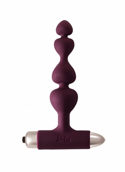 Анальная пробка с вибрацией Spice it up Edition Excellence Wine red 8016-03lola Lola Toys (Вишневый) 