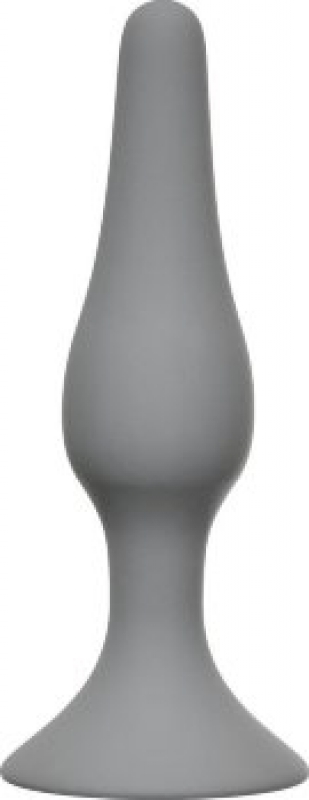 Анальная пробка Slim Anal Plug Medium Grey 4206-03Lola Lola Toys (Серый) 