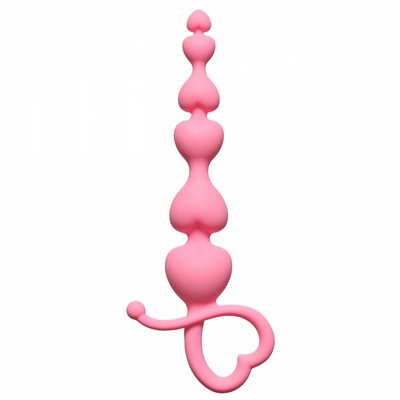 Анальная цепочка Begginers Beads Pink 4102-01Lola Lola Toys (Розовый) 