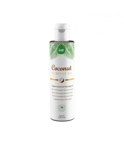 Массажное масло, Vegan Coconut 150 мл Intt Cosmetics 
