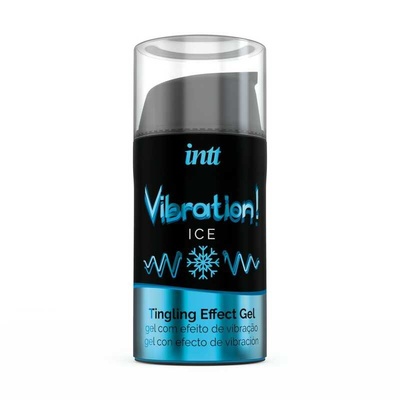 Жидкий интимный гель с эффектом вибрации Intt Ice - 15 мл. Intt Cosmetics 