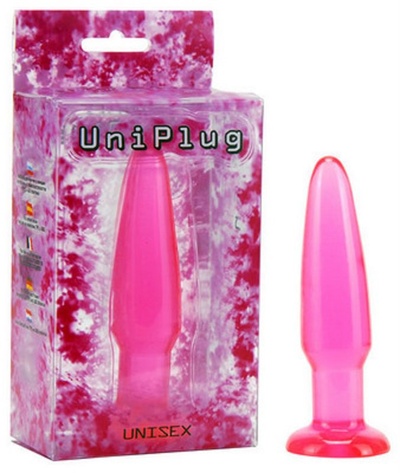 Анальная пробка Uni Plug - розовый Gopaldas 