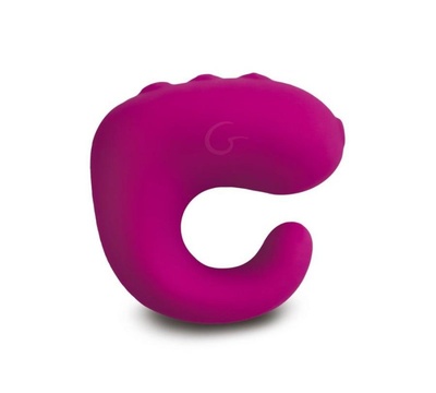 Вибратор на палец 2 в 1 Gvibe Gring XL - Sweet Raspberry, 5 см. Gvibe (ex. FunToys) (Фиолетовый) 