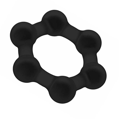 Кольцо на пенис из силикона No. 83 - Weighted Cock Ring - Black Shotsmedia (Черный) 
