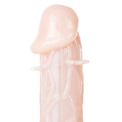 Насадка на пенис из силикона Realistic - Penis Extension Flesh Shotsmedia (Телесный) 