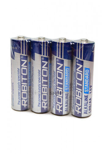 Батарейки Robiton R6 АА/LR6, 4 шт 