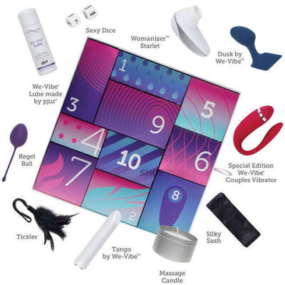 Набор We-Vibe Discover Gift Box, 10 предметов в упаковке 