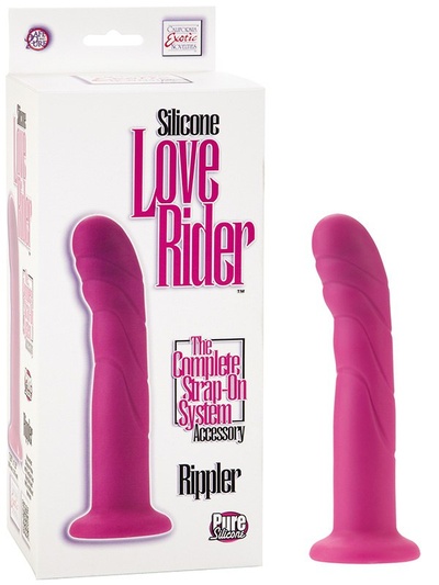 Фаллоимитатор Love Rider Rippler розовый California Exotic Novelties 