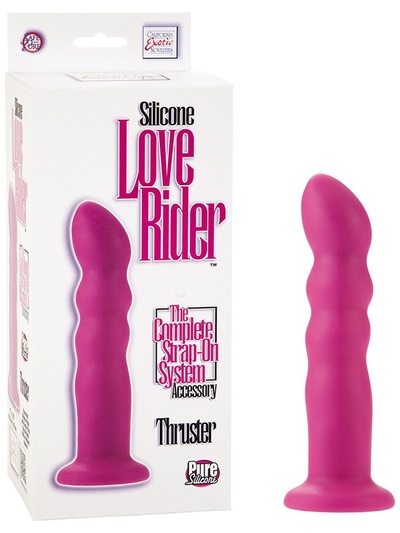 Фаллоимитатор Love Rider Thruster розовый California Exotic Novelties 