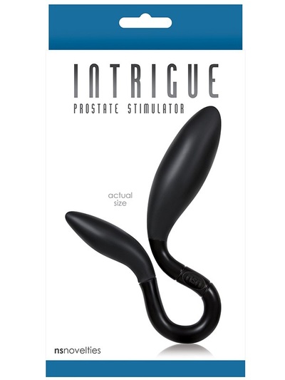 Массажер простаты Intrigue Prostate Stimulator – черный NS Novelties 