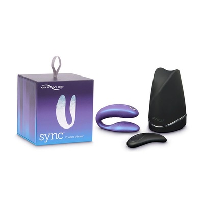 Вибромассажер для пар We-Vibe Sync Сosmic (Фиолетовый) 