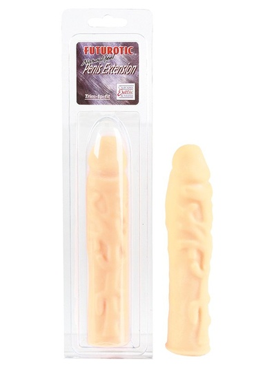 Насадка на пенис Futurotic Natural Feel Penis Extension California Exotic Novelties (Телесный) 