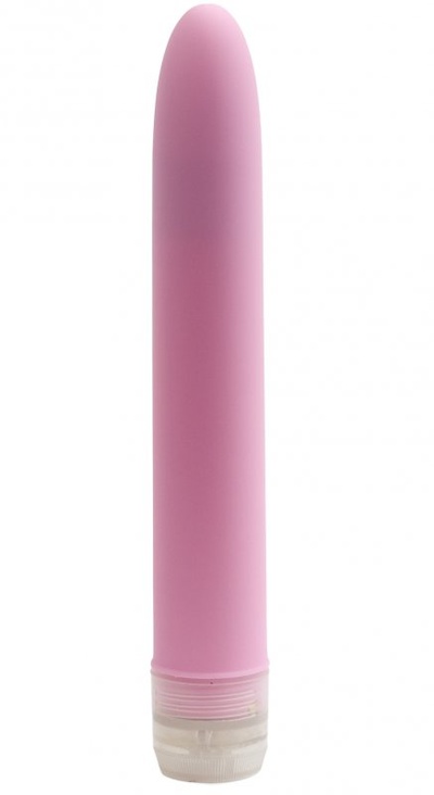 Традиционный вибратор Velvet Pink Doc Johnson (Розовый) 