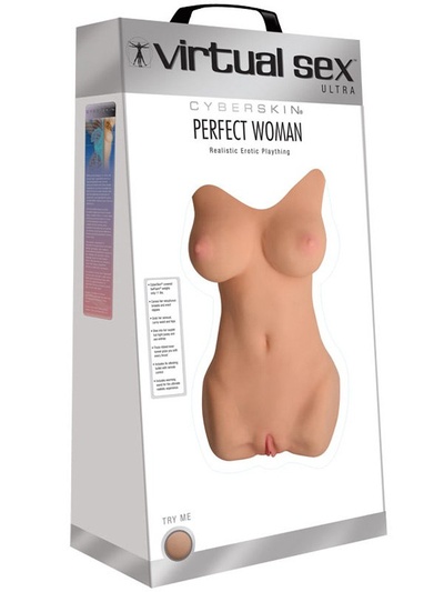 Реалистичный слепок тела Perfect Woman в натуральную величину - телесный Topco Sales 