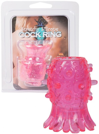 Насадка на пенис Silicon Tickler Cock Ring открытая – розовая Gopaldas (Розовый) 