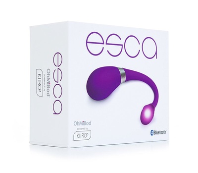 Интерактивный вибратор OhMiBod Esca - фиолетовый Kiiroo 