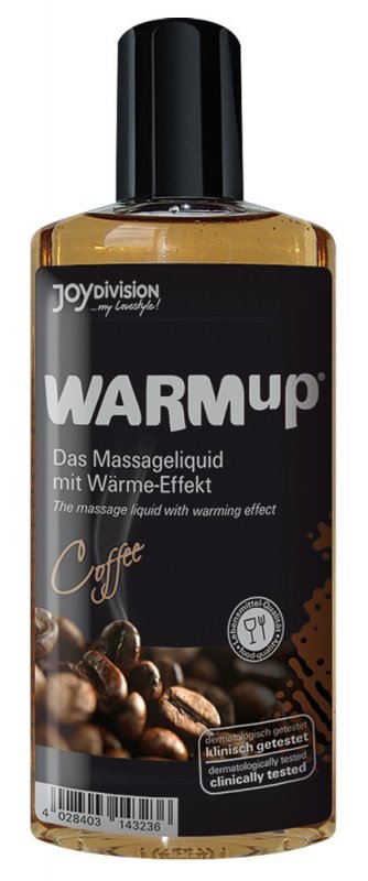 Съедобное разогревающее массажное масло WARMup "Кофе" - 150 мл Joy Division 