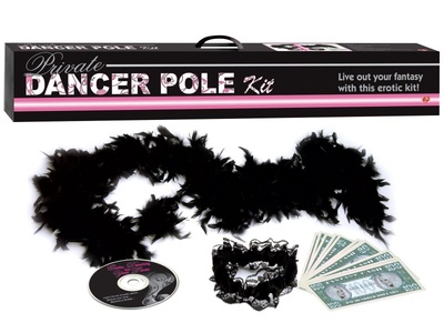 Комплект для стриптиза Private Dancer Pole - Pink Topco Sales (Розовый) 