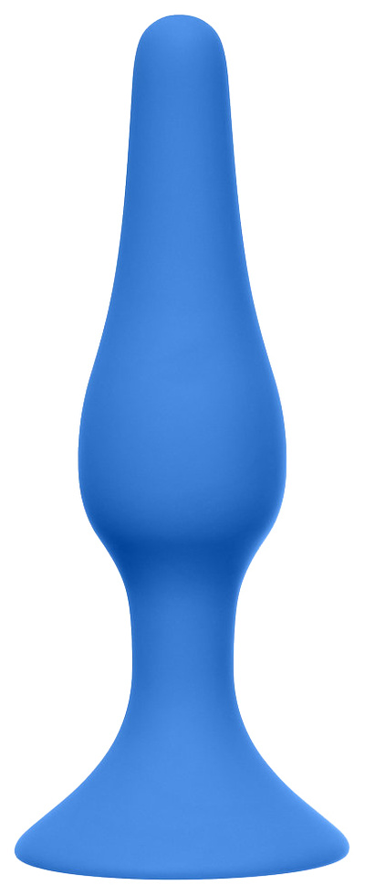Анальная пробка slim anal plug small lola (10,5 см) Lola Toys (синий) 