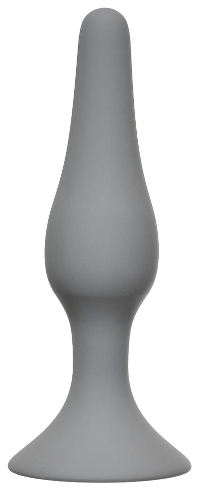 Анальная пробка slim anal plug medium lola (11,5 см) Lola Toys (серый) 