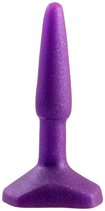 Анальный стимулятор small anal plug purple, 12 см Lola Toys (фиолетовый) 