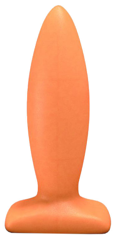 Анальный стимулятор streamline plug, 10 см Lola Toys (оранжевый) 