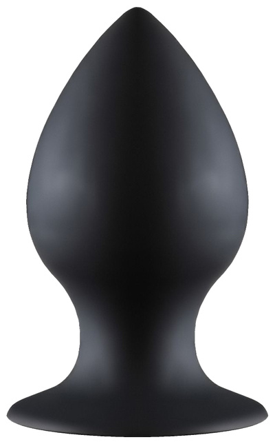 Анальная пробка thick anal plug small lola (7,8 см) Lola Toys (черный) 